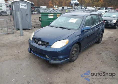 2003 Toyota Matrix Xr z USA, uszkodzony, nr VIN 2T1LR32E13C147872
